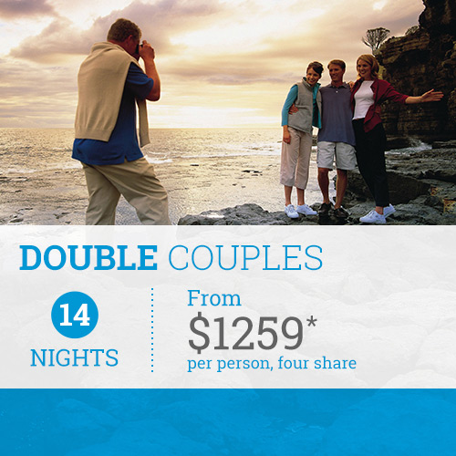 Double Couples Package from TasVacations